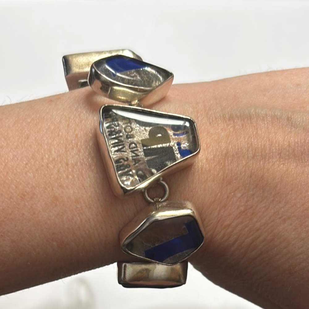 Absolute Vodka Sterling Silver Bracelet - Picture 7 of 7